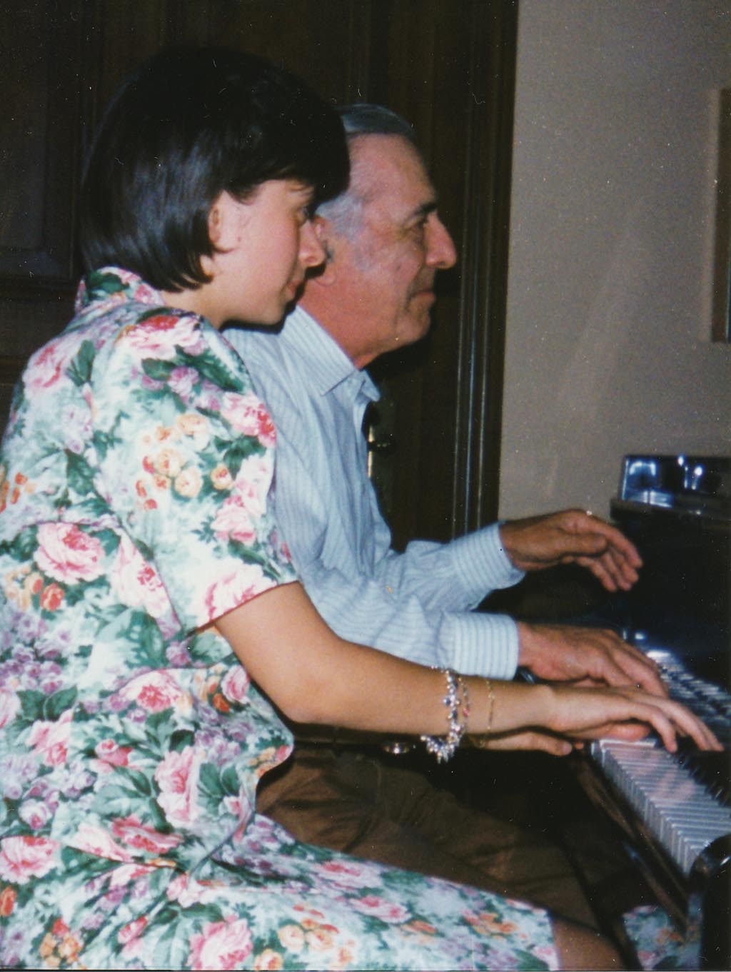 monica e nonno donida